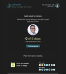 My MyAnalytics Email Received in Outlook
